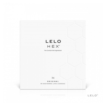 LELO - HEX Original prezerwatywy lateksowe (36 sztuk)