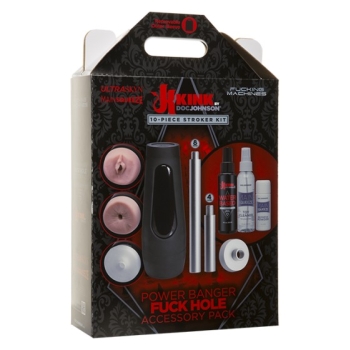 Kink Power Banger Fuck Hole Accessory Pack 10 Piece Kit