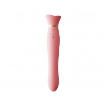 Zalo Rose Vibrator Strawberry Pink