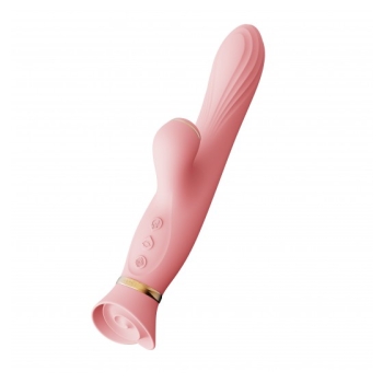 Zalo Rose Vibrator Strawberry Pink