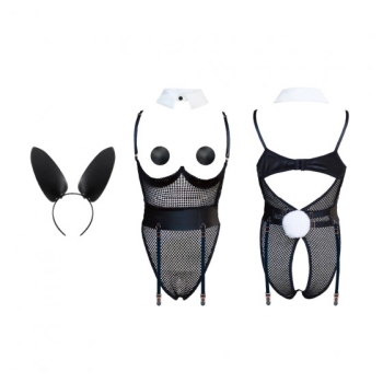 Upko Bunny Girl Bodysuit Set M