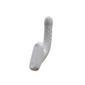 Qingnan No.7 Thrusting Vibrator with  Suction White