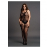 Fishnet and Lace Bodystocking Black 022 OSX