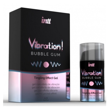intt Vibration! Bubble Gum Tingling Gel