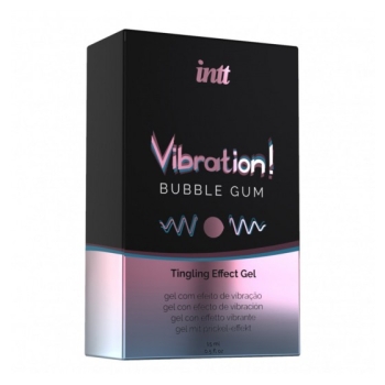 intt Vibration! Bubble Gum Tingling Gel