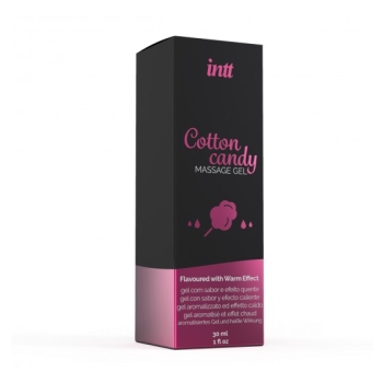 intt Cotton Candy Warming Massage Gel 30ml